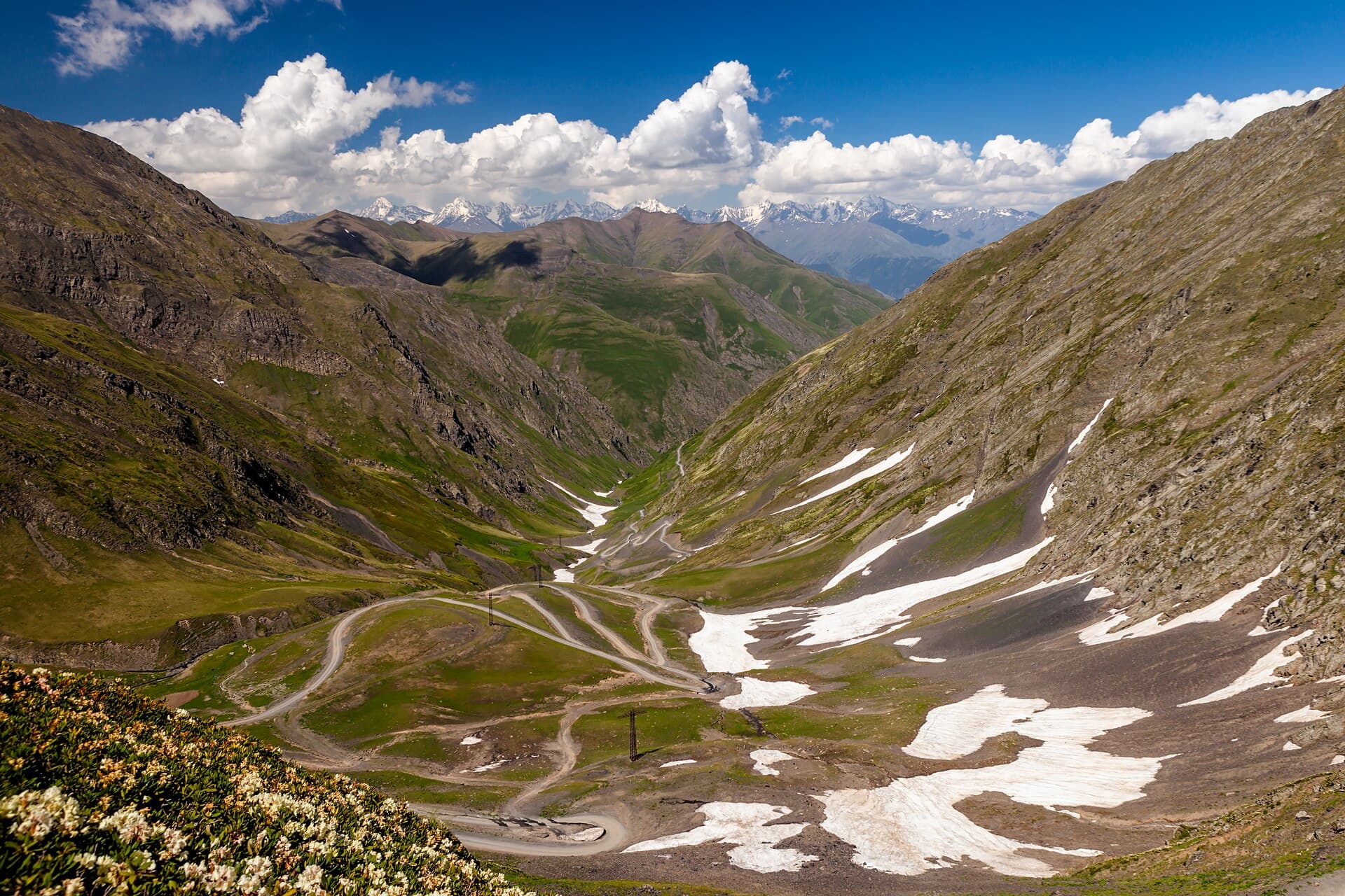 2019 - Tusheti National Park - the view from Abano pass
